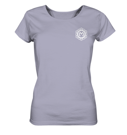 OM 777 (backprint) | Premium Organic Ladies T-Shirt