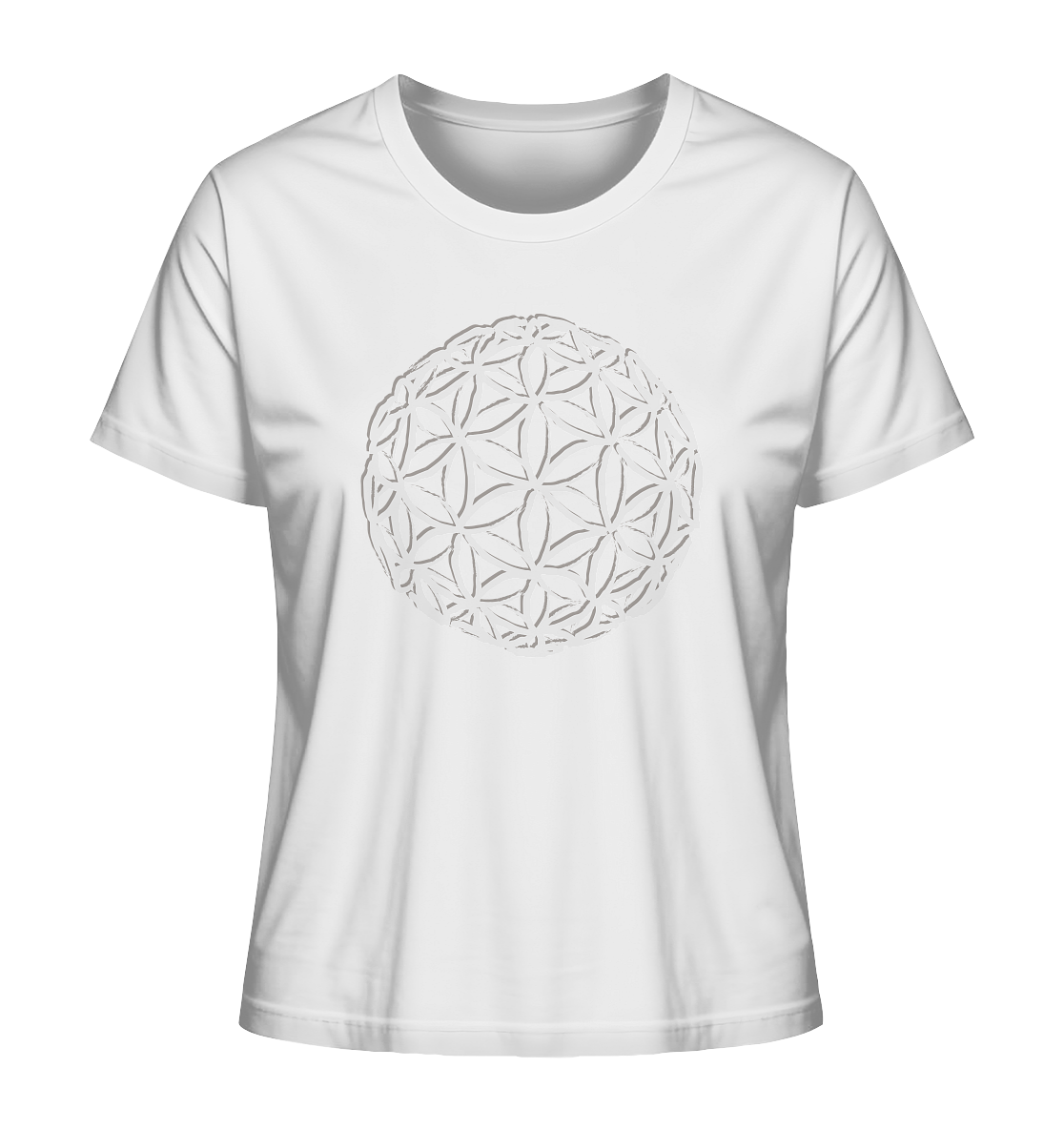 Flower Of Life | Premium Organic Ladies T-Shirt