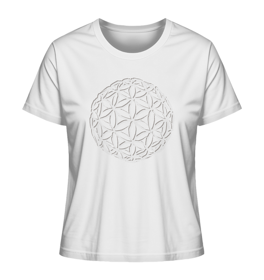 Flower Of Life | Premium Organic Ladies T-Shirt