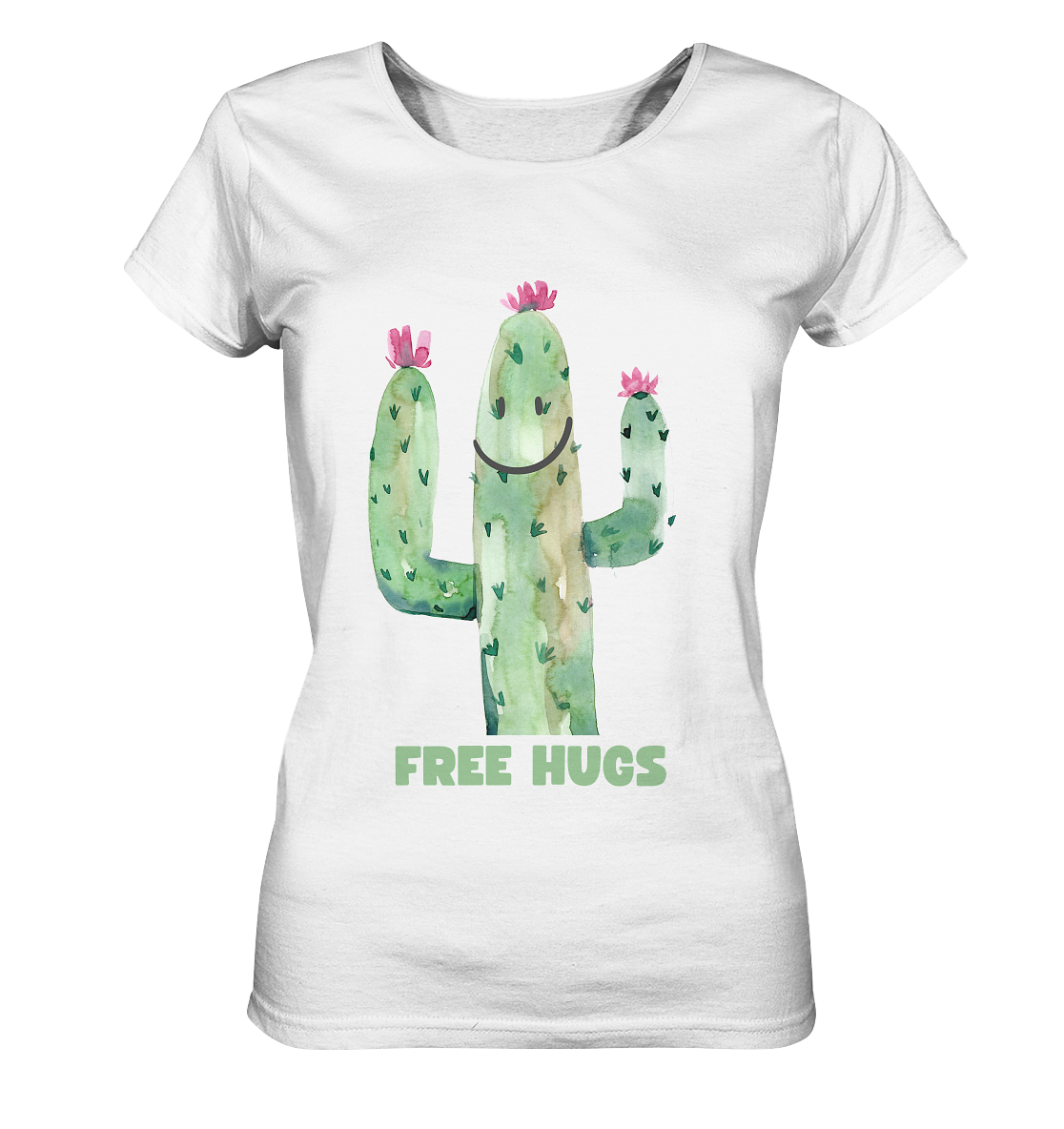 Free Hugs | Premium Organic Ladies T-Shirt