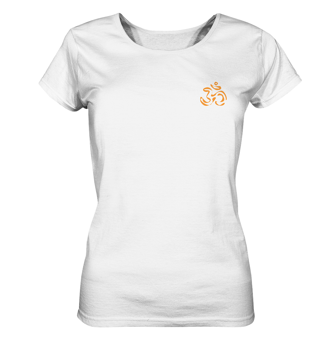 Om Ganesha (backprint) | Premium Organic Ladies T-Shirt