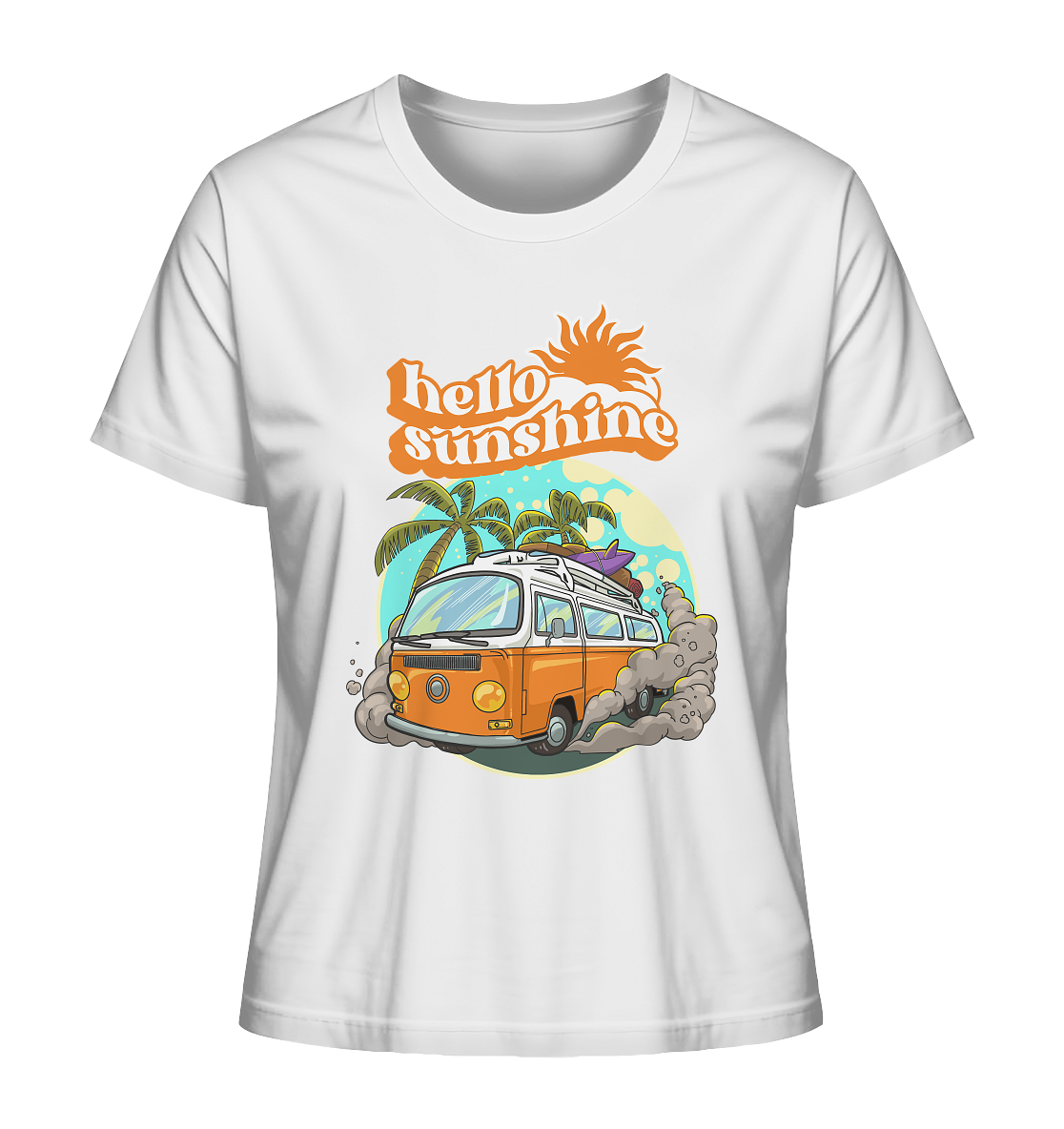 Hello Sunshine | Premium Organic Ladies T-Shirt