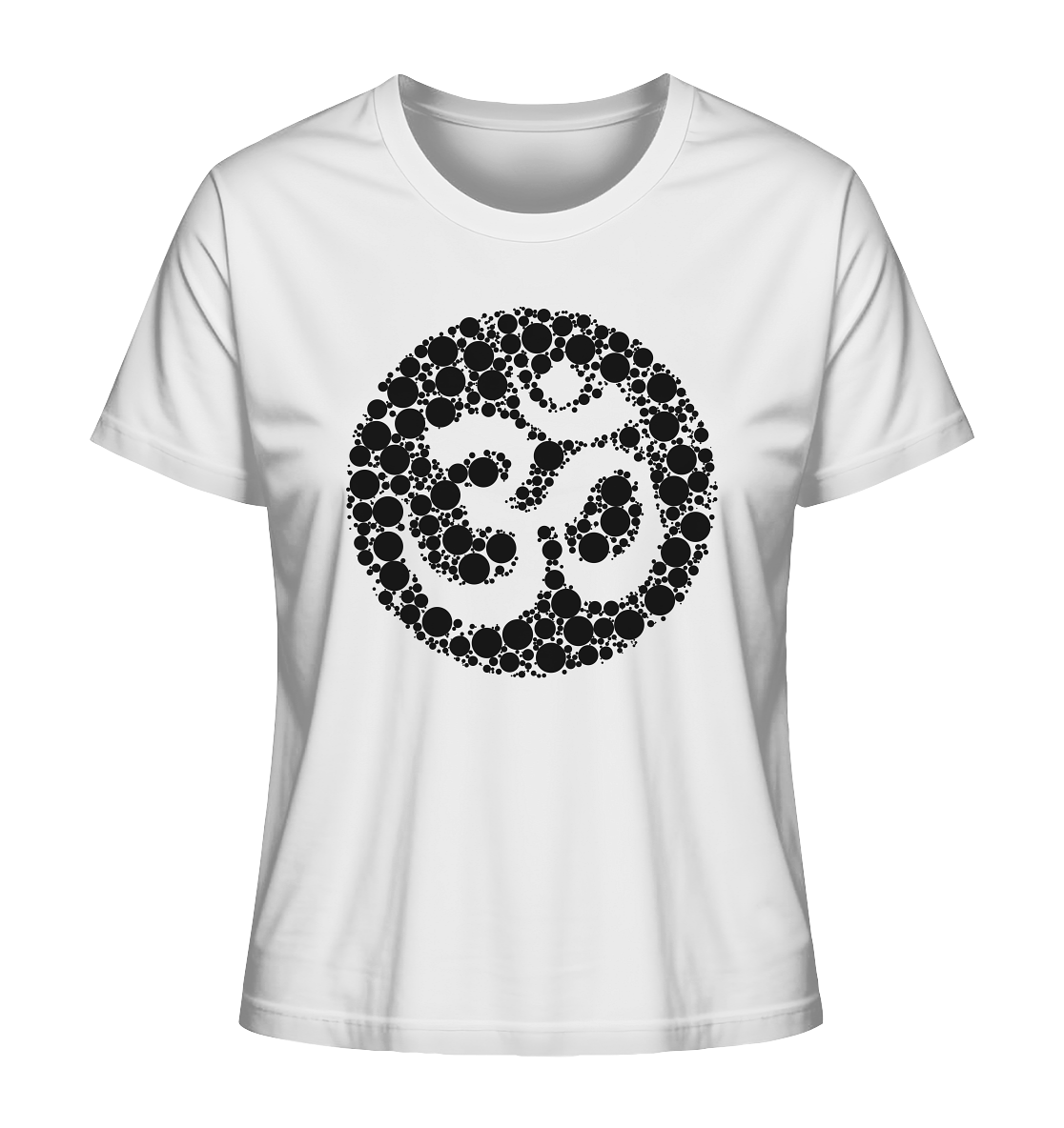 Om Black Pearls | Premium Organic Ladies T-Shirt