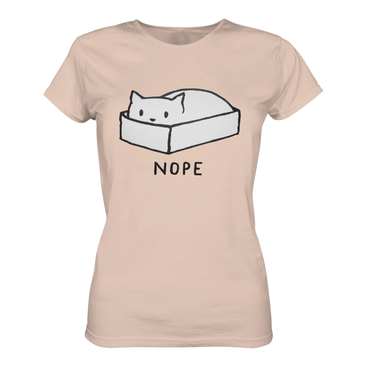 Nope | Premium Organic Ladies T-Shirt