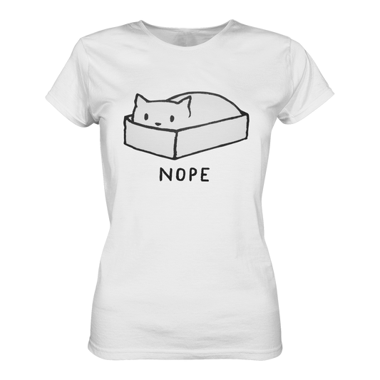 Nope | Premium Organic Ladies T-Shirt