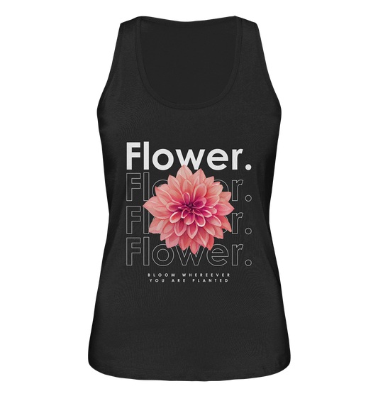 Flower. | Premium Organic Ladies Tank Top