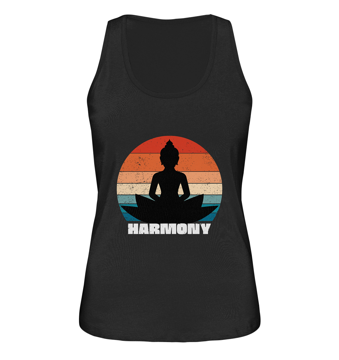 Buddha's Harmony | Premium Organic Ladies Tank Top