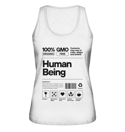 Human Being | Premium Organic Ladies Tank Top