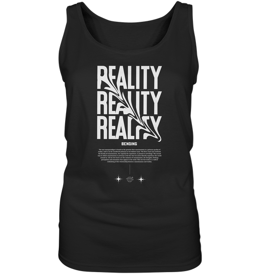 Bending Reality | Premium Cotton Ladies Tank Top