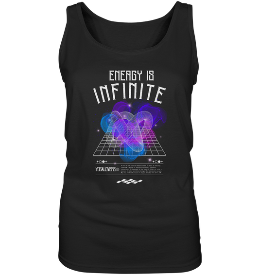 Infinite Energy | Premium Cotton Ladies Tank Top