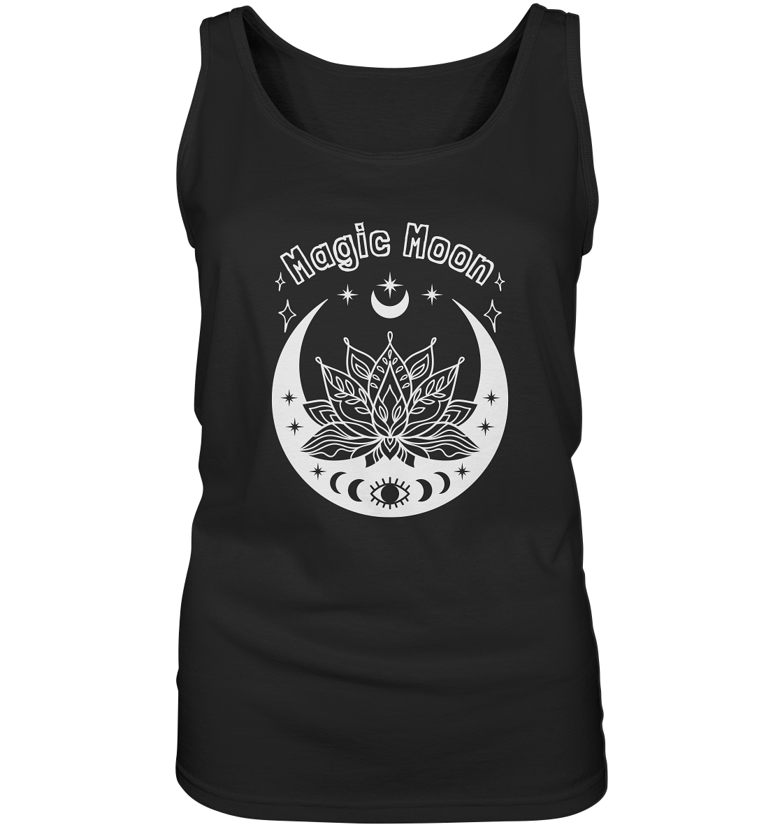 Magic Moon | Premium Cotton Ladies Tank Top