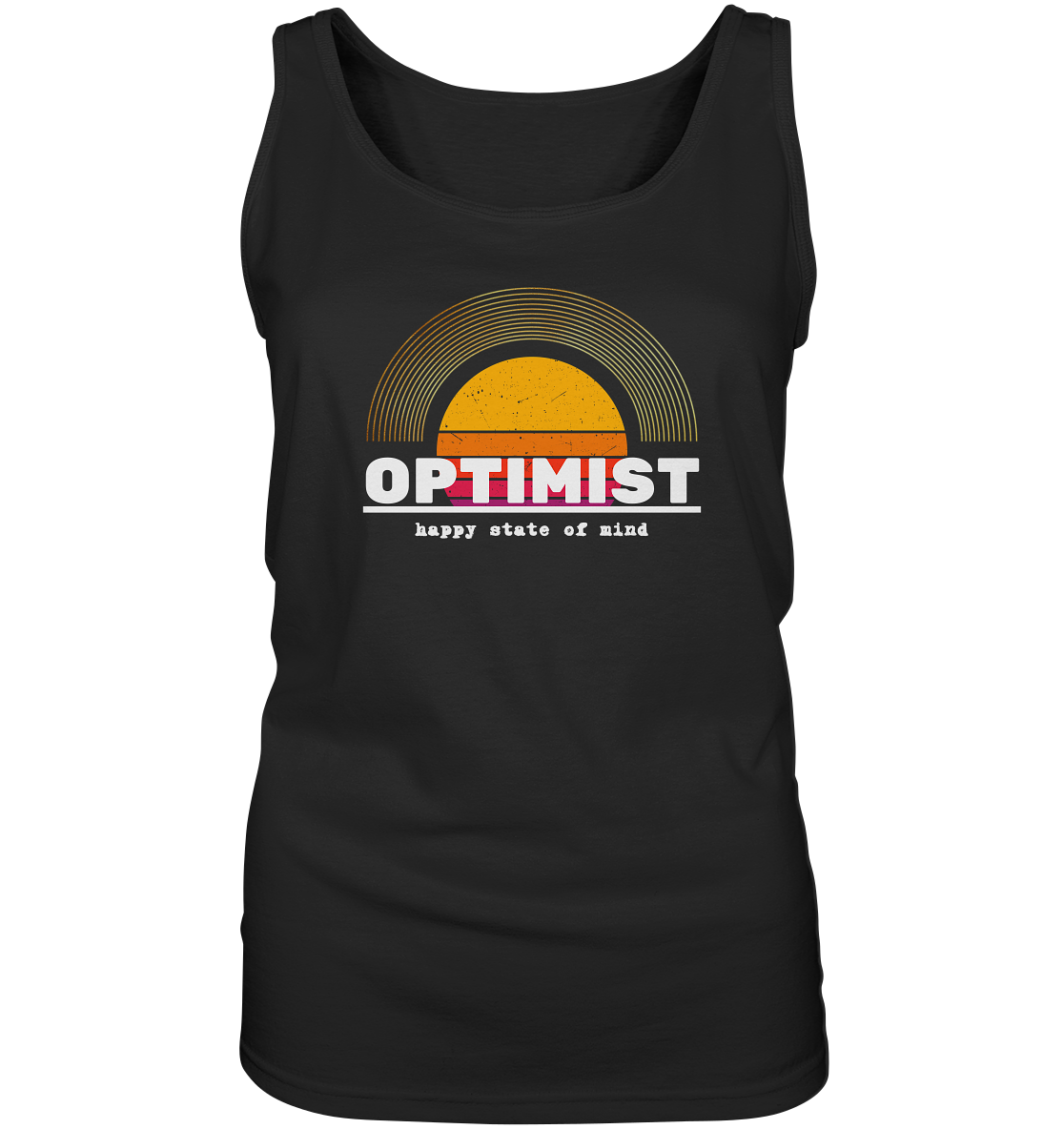 optimist | Premium cotton Ladies Tank Top