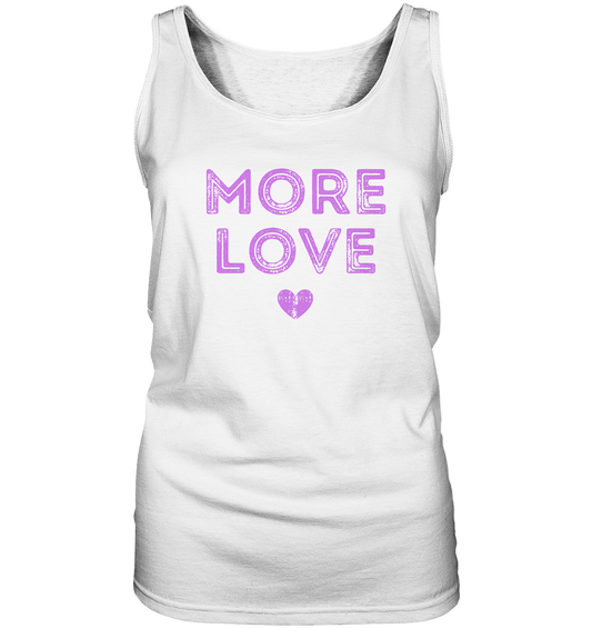 More Love | Premium Cotton Ladies Tank Top