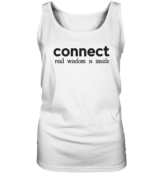 Connect | Premium Cotton Ladies Tank Top