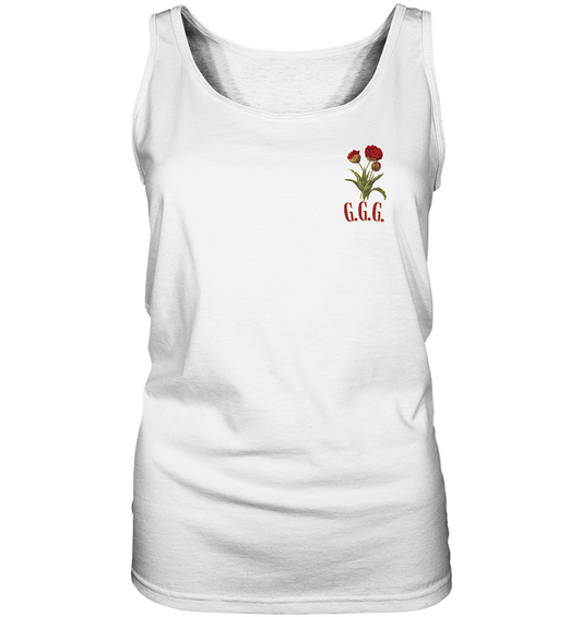 Girls Got Goals (backprint) | Premium Cotton Ladies Tank Top