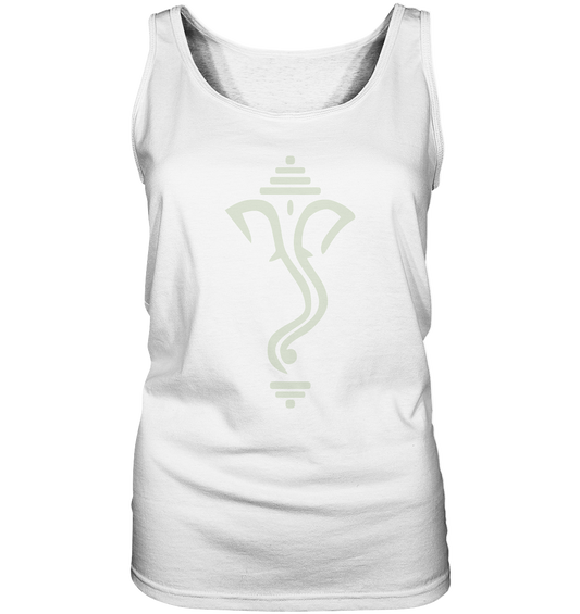 Simple Ganesha | Premium Cotton Ladies Tank Top