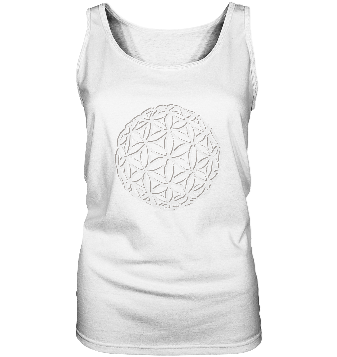 Flower Of Life | Premium Cotton Ladies Tank Top
