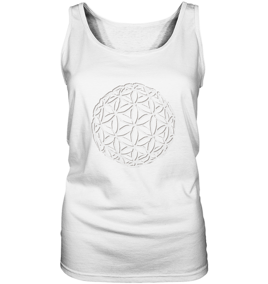 Flower Of Life | Premium Cotton Ladies Tank Top
