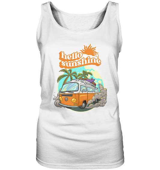 Hello Sunshine | Premium Cotton ladies Tank Top