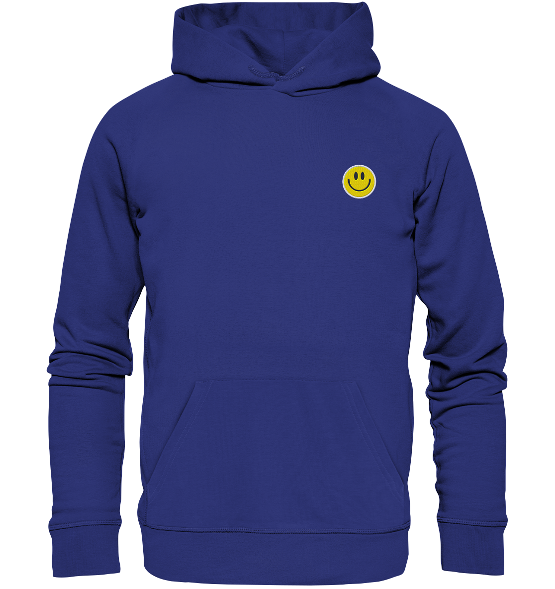 Be Happy | Premium Organic Unisex Hoodie (Embroidered)