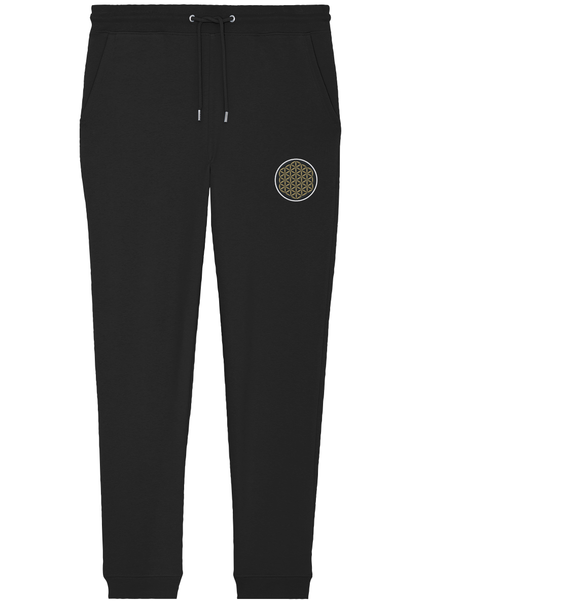 Golden Flower of Life | Premium Organic Unisex Sweatpants (Stick)
