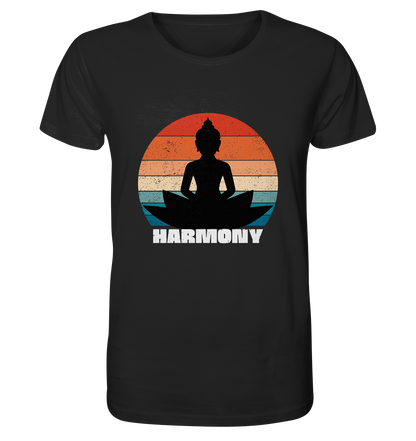 Buddha's Harmony | Premium Organic Mens T-Shirt