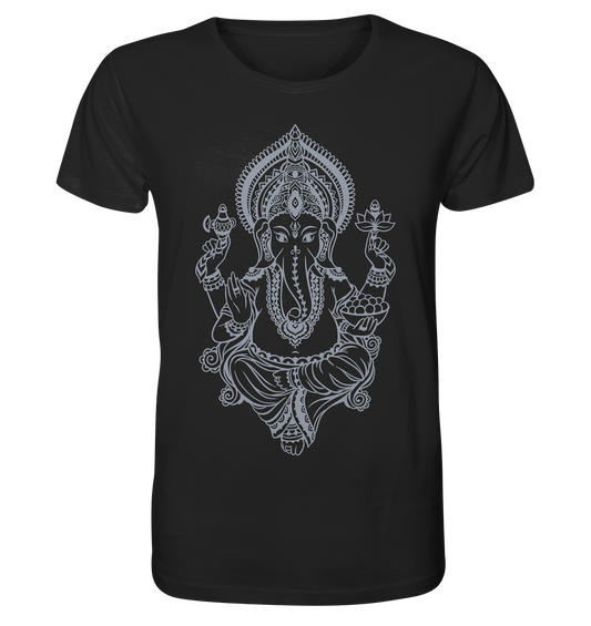 Ganesha's Blessings | Premium Organic Mens T-Shirt