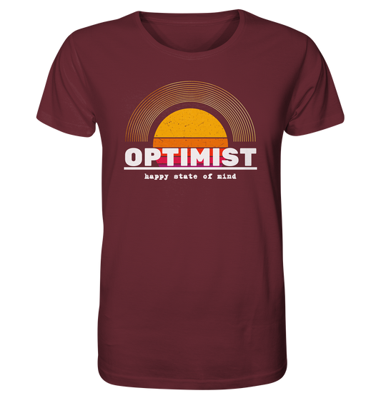 Optimist | Premium Organic Mens T-Shirt