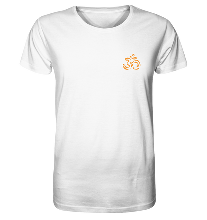 Om Ganesha (backprint) | Premium Organic Mens T-Shirt