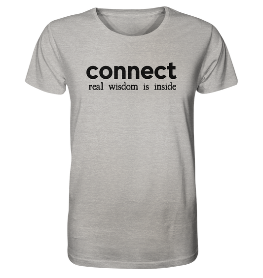 Connect | Premium Organic Mens T-Shirt