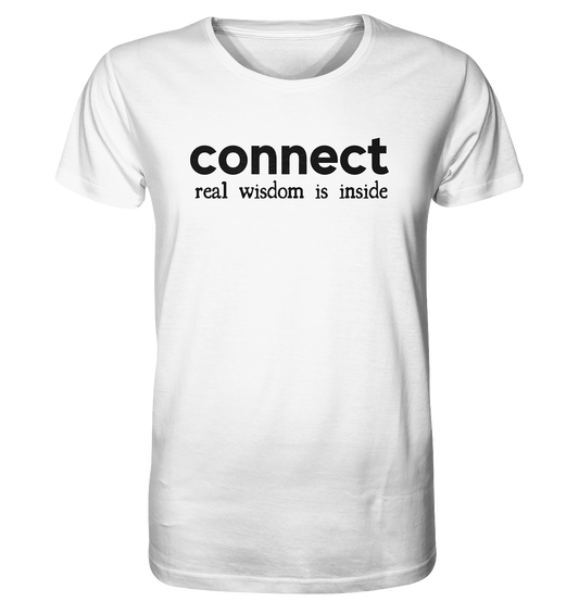 Connect | Premium Organic Mens T-Shirt