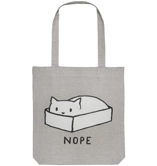 Nope | Organic Canvas Tote Bag