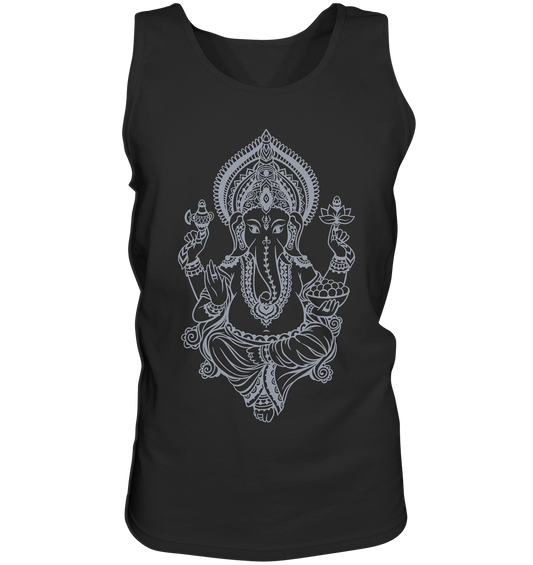Ganesha's Blessings | Premium Cotton Mens Tank Top