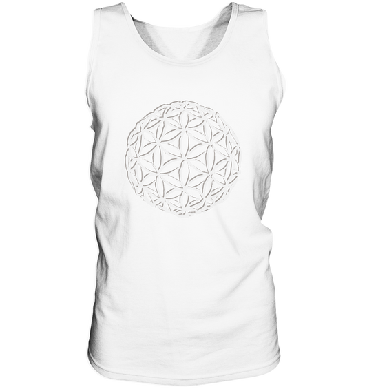 Flower Of Life | Premium Cotton Mens Tank Top