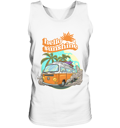 Hello Sunshine | Premium Cotton Mens Tank Top