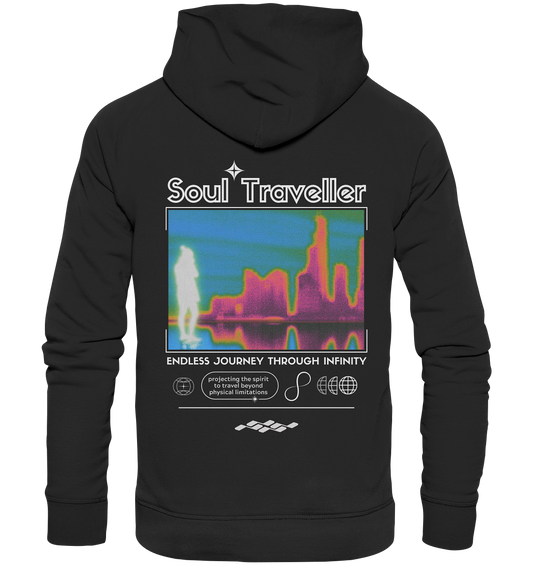 Soul Traveler (backprint) | Premium Organic Unisex Hoodie