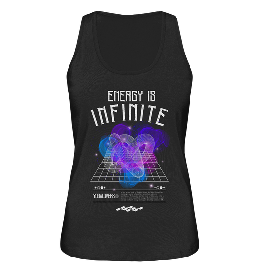 Infinite Energy | Premium Organic Ladies Tank Top