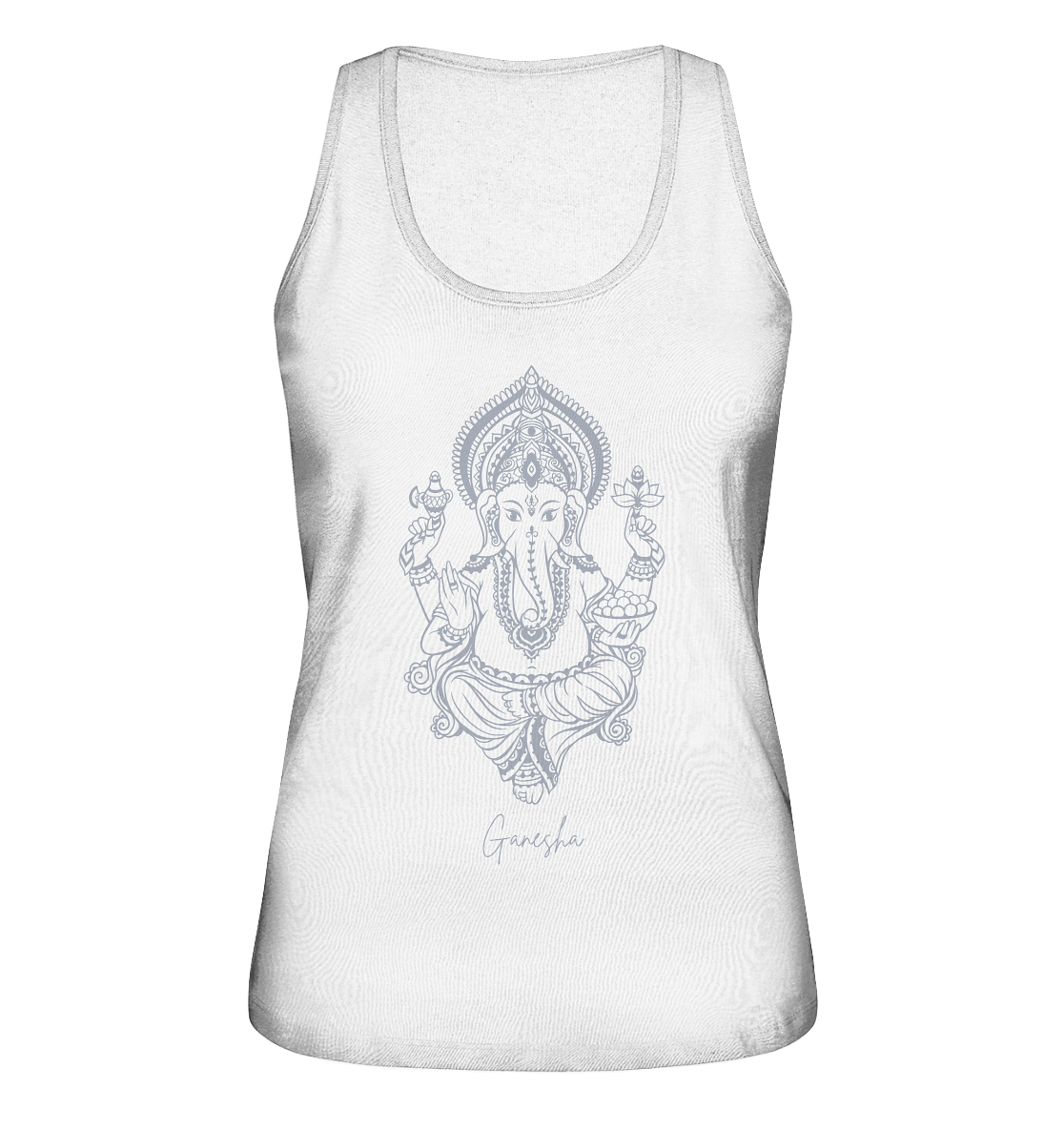 Ganesha's Blessings | Premium Organic Ladies Tank Top