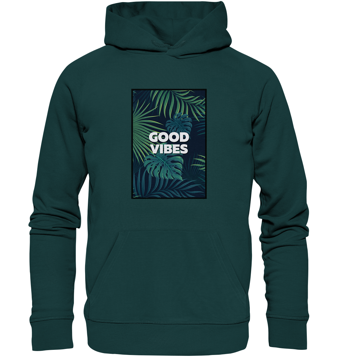 Tropical Good Vibes | Premium Organic Hoodie