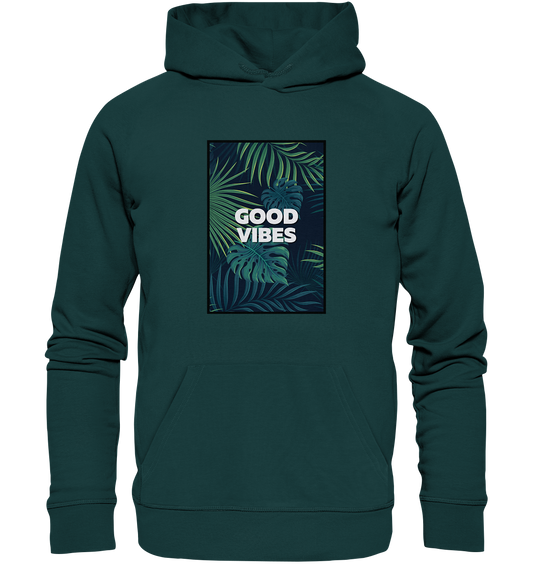 Tropical Good Vibes | Premium Organic Unisex Hoodie