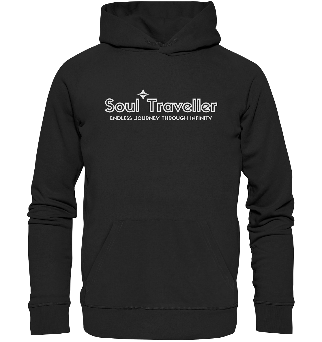 Soul Traveller (backprint) | Premium Organic Hoodie