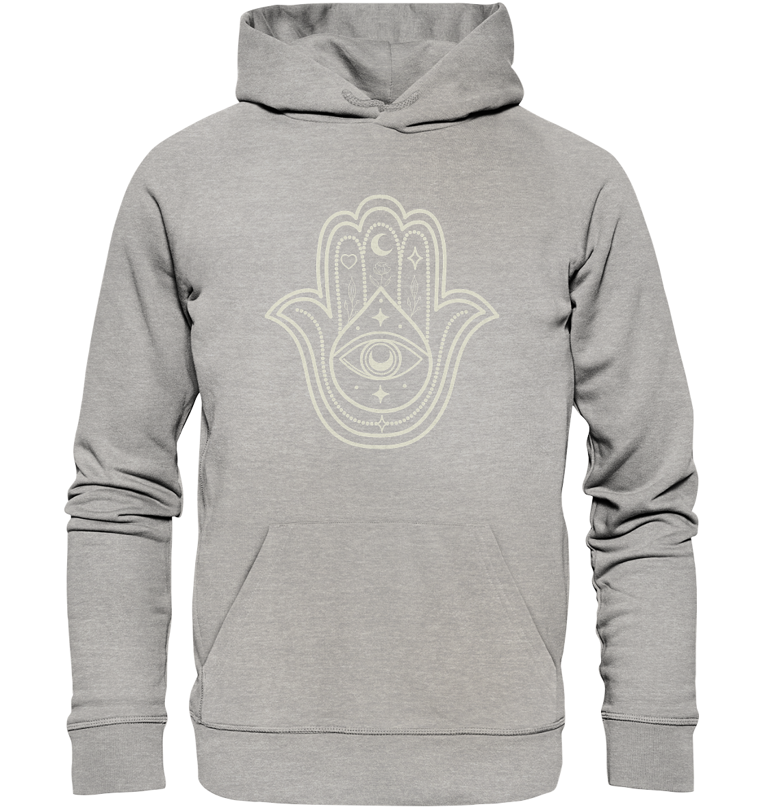 Mystic Hamsa | Premium Organic Unisex Hoodie