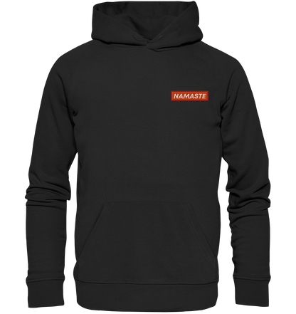 Namaste | Premium Organic Hoodie (Embroidered)