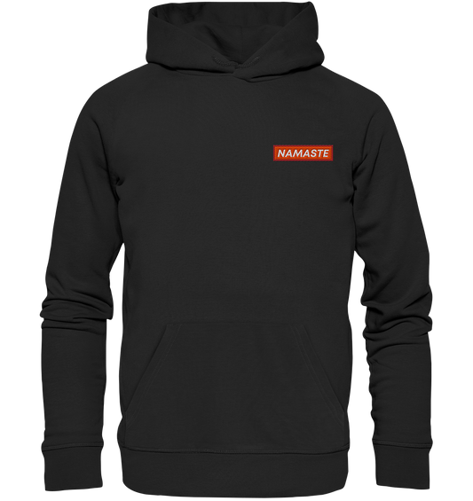 Namaste | Premium Organic Hoodie (Embroidered)