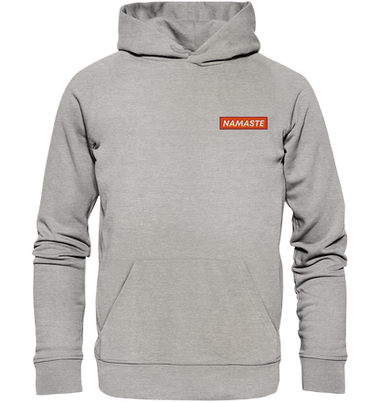 Namaste | Premium Organic Hoodie (Embroidered)
