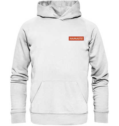 Namaste | Premium Organic Hoodie (Embroidered)