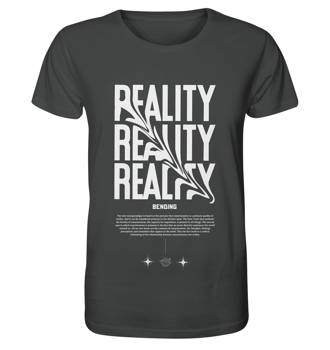 Bending Reality | Premium Organic Mens T-Shirt