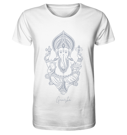 Ganesha's Blessings | Premium Organic Mens T-Shirt