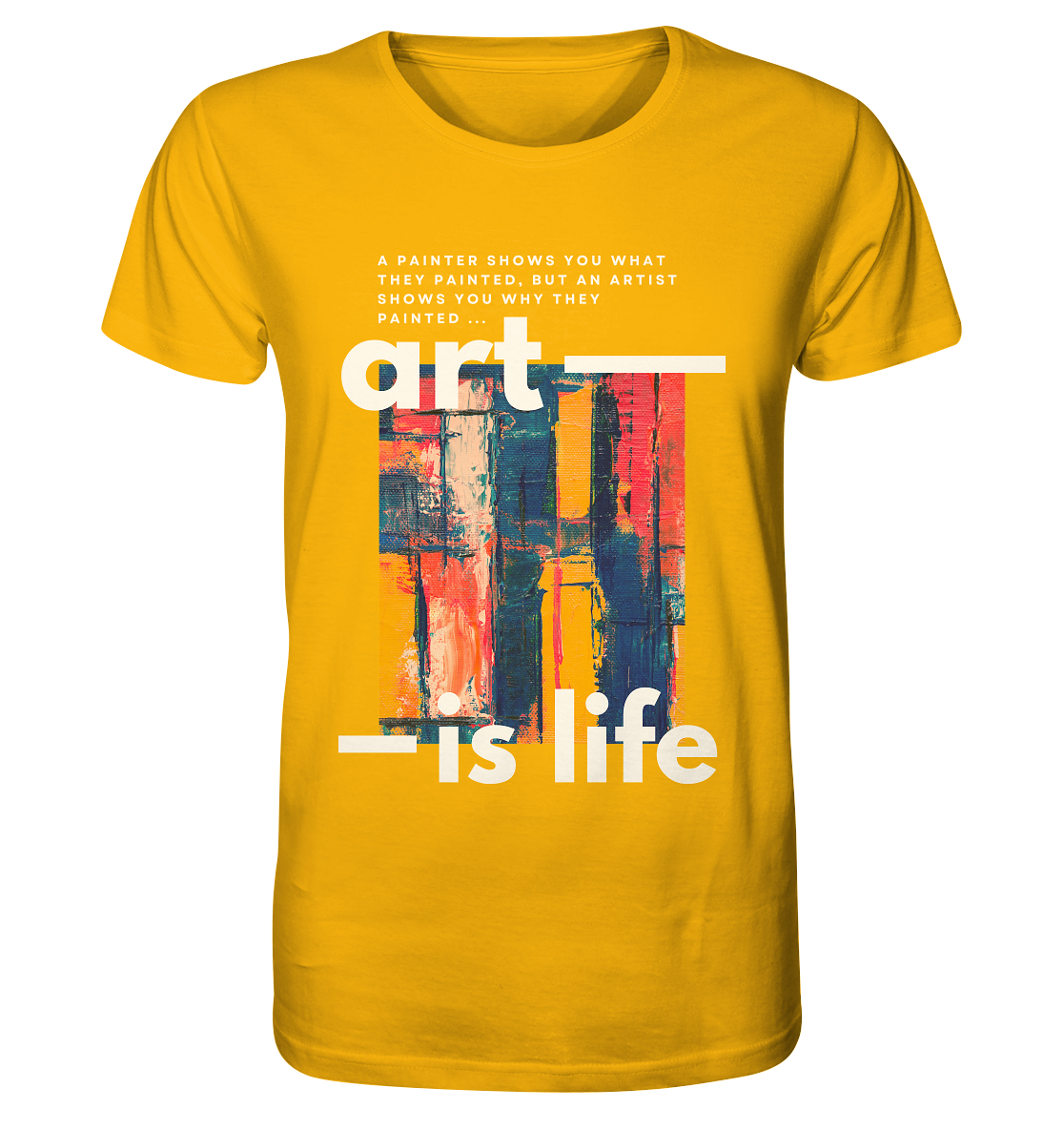 Art Is Life | Premium organic men's t-shirt