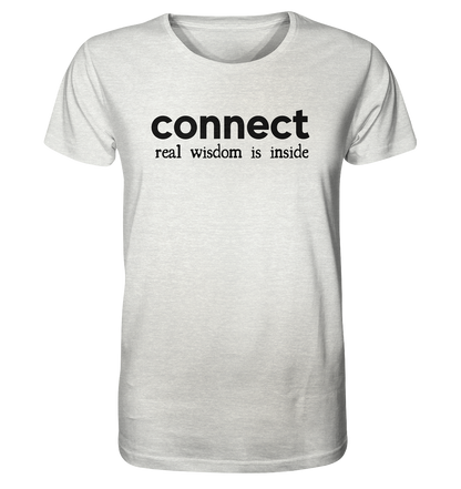 Connect | Premium Organic Mens T-Shirt (meliert)